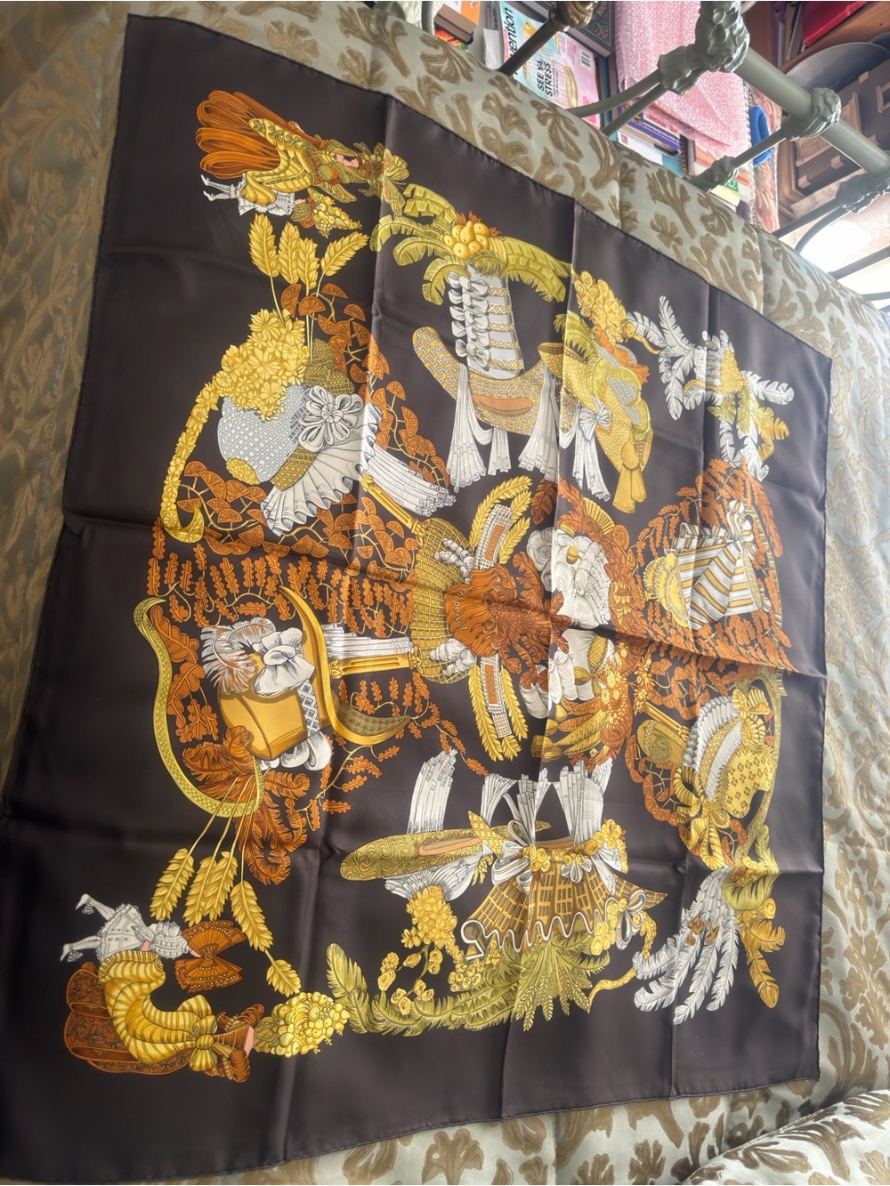 Hermes Silk Scarf